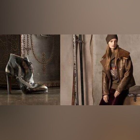 Ralph Lauren Purple Label Shoes - Ralph Lauren Runway Fall '18 Licia Italian Leather Crystal Gecko Oxfords